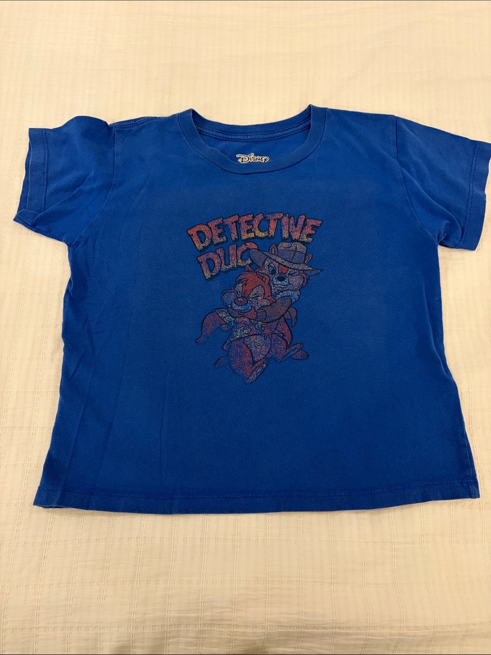 Disney Blue Detective Duck Graphic Tee
